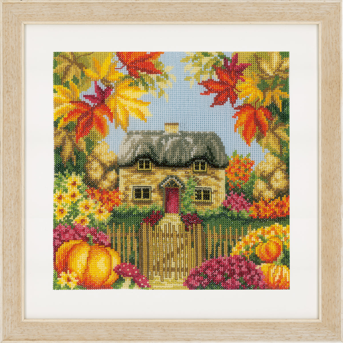 Vervaco ~ Counted Cross Stitch Kit ~ 4 Season Autumn – Cotton Club Crafts