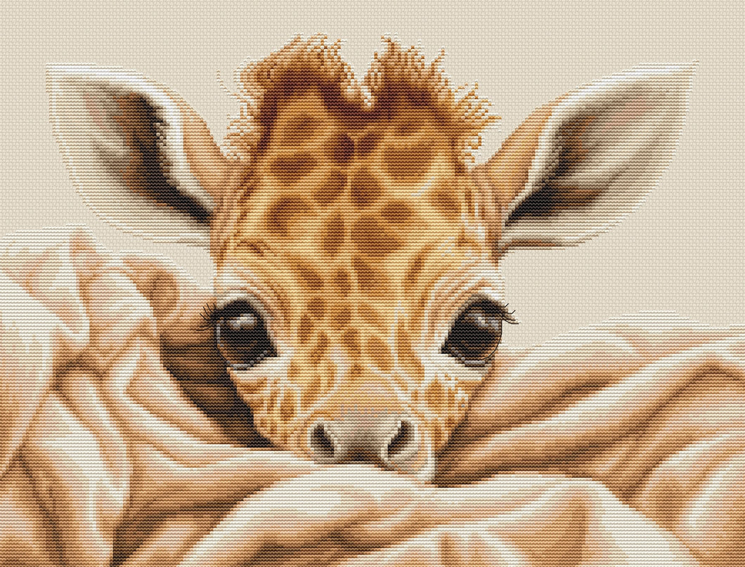 Baby Giraffe Cross Stitch Kit