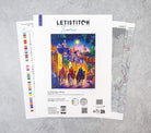 Three Kings Cross Stitch Kit with 16 count Zweigart aida and pre-sorted cottons