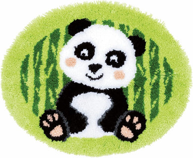 Shaped Rug Latch Hook Kit ~ Panda Bear