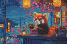 Twilight Feast Cross Stitch Kit with 16 count Zweigart aida and pre-sorted cottons