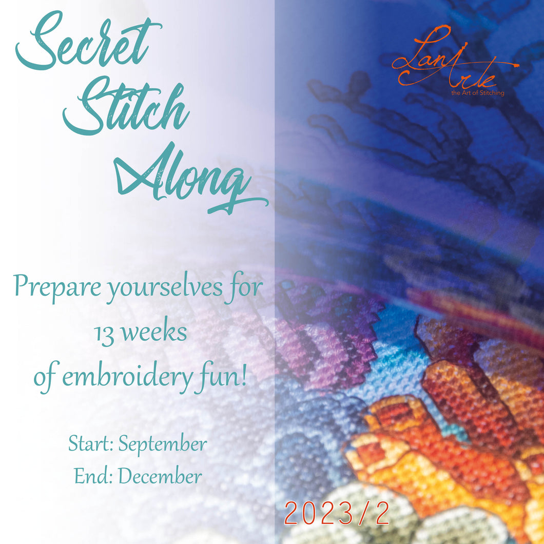 Lanarte Secret Stitch Along 2023/2 Cross Stitch Kit