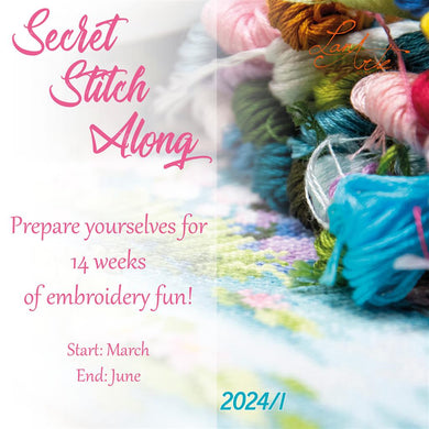 Lanarte Secret Stitch Along 2024/1 Cross Stitch Kit