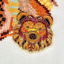 Load image into Gallery viewer, Mandala Bear Cross Stitch Kit