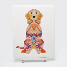 Load image into Gallery viewer, Mandala Dog Cross Stitch Kit