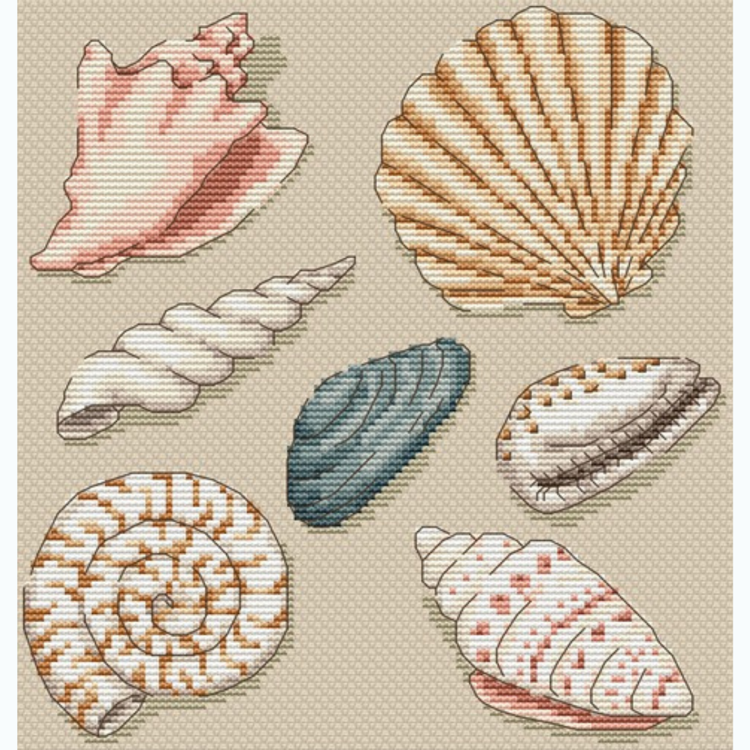 Shells Project Pack (membership) – Cotton Club Crafts
