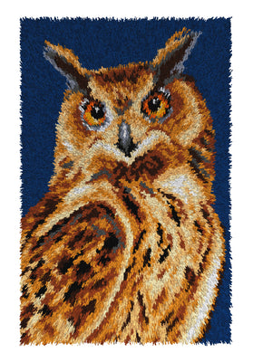 Owl - Latch Hook Rug Kit