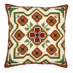 Cushion ~ Cross Stitch Kit ~ Geometric Design