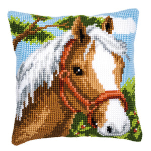 Cushion ~ Cross Stitch Kit ~ Pony