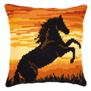 Cushion ~ Cross Stitch Kit ~ Sunset Stallion