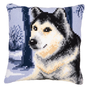 Cushion ~ Cross Stitch Kit ~ Husky