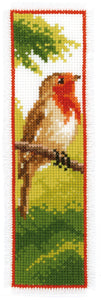 Bookmark Counted Cross Stitch Kit ~ Robin