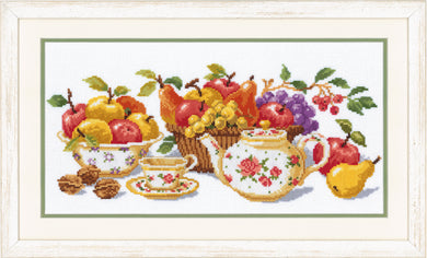 Counted Cross Stitch Kit ~ Afternoon Tea