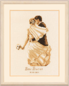 Wedding Record ~ Counted Cross Stitch Kit ~ Private Moment