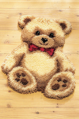 Rug Latch Hook Kit ~ Teddy