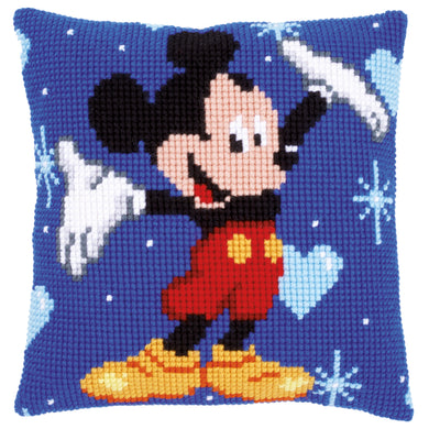 Disney Cushion Cross Stitch Kit ~ Mickey Mouse