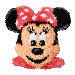 Disney Shaped Cushion Latch Hook Kit ~ Minnie Mouse