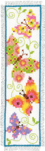 Bookmark Counted Cross Stitch Kit ~ Butterflies I
