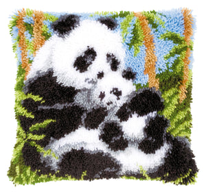 Cushion Latch Hook Kit ~ Panda