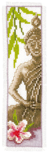 Bookmark Counted Cross Stitch Kit ~ Lady Buddha