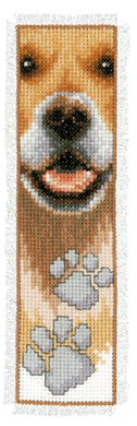 Bookmark Counted Cross Stitch Kit ~ Dog Footprint