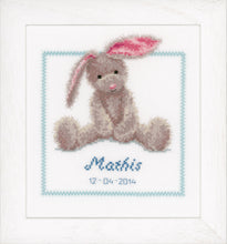 Load image into Gallery viewer, Counted Cross Stitch Kit ~ Cute Bunny