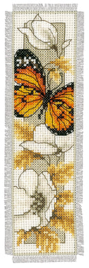 Counted Cross Stitch Kit ~ Bookmark Butterfly 2