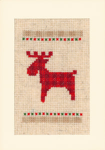 Counted Cross Stitch Kit ~ Greeting Card Christmas Set of 3