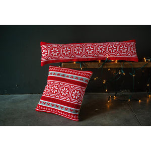 Cushion Cross Stitch Kit ~ Christmas Crystal Motif