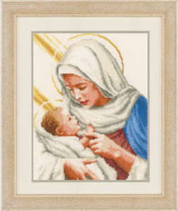 Counted Cross Stitch Kit ~ Maria and Jesus