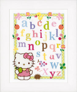 Counted Cross Stitch ~ Hello Kitty Learning ABC