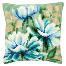 Load image into Gallery viewer, Cushion Cross Stitch Kit ~ Japanese Anemones I