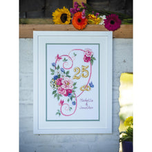 Load image into Gallery viewer, Counted Cross Stitch Kit ~ Wedding Anniversary