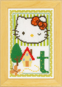 Counted Cross Stitch ~ Hello Kitty T
