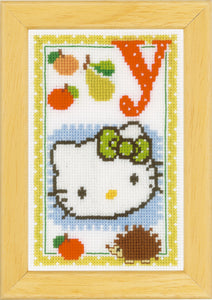 Counted Cross Stitch ~ Hello Kitty Y