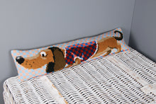 Load image into Gallery viewer, Draft Excluder Cross Stitch Kit ~ Dachshund in Jacket