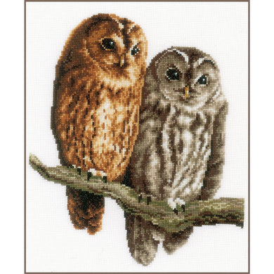 Owls Cross Stitch Kit