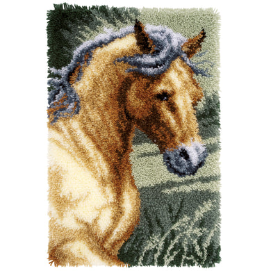 Rug Latch Hook Kit ~ Horse
