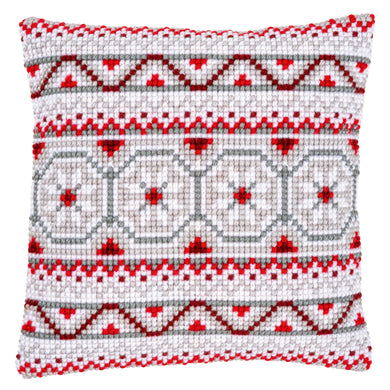 Cushion Cross Stitch Kit ~ Norwegian Motif