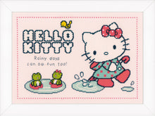 Load image into Gallery viewer, Counted Cross Stitch Kit ~ Hello Kitty Rainy days