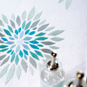 Table Runner Embroidery Kit ~ Modern Flowers