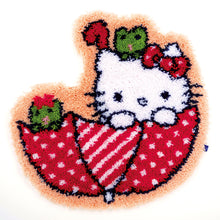 Load image into Gallery viewer, Rug Latch Hook Kit ~ Hello Kitty In the Umbrella