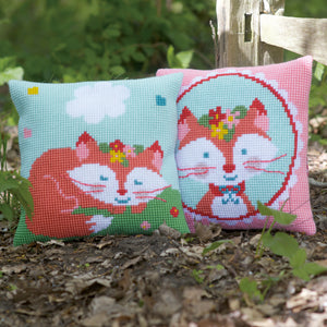 Cushion Cross Stitch Kit ~ Lief! Sleeping Fox