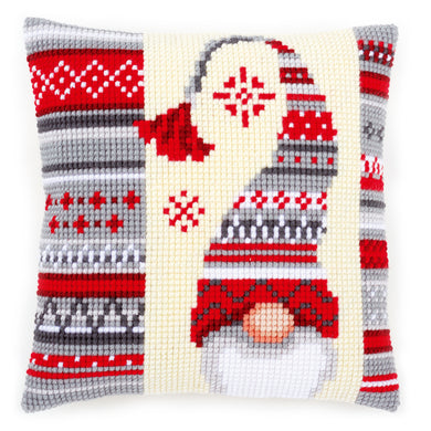 Cushion Cross Stitch Kit ~ Christmas Elf 2
