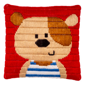 Cushion Long Stitch Kit ~ Little Bear