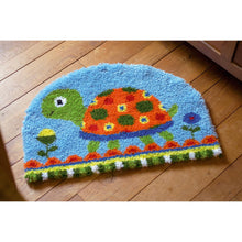 Load image into Gallery viewer, Shaped Rug Latch Hook Kit ~ Turtle