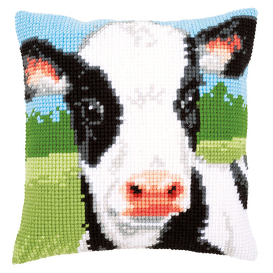 Cushion Cross Stitch Kit ~ Cow