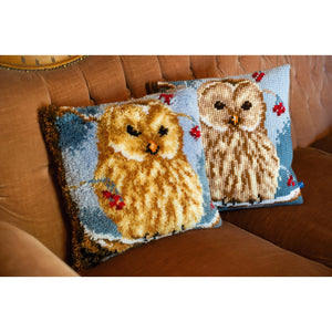 Cushion Latch Hook Kit ~ Owl