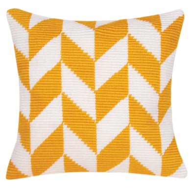 Angled Clamping Stitch Cushion Kit ~ Herringbone Pattern