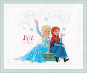 Disney Counted Cross Stitch Kit ~ Frozen - Sisters Forever